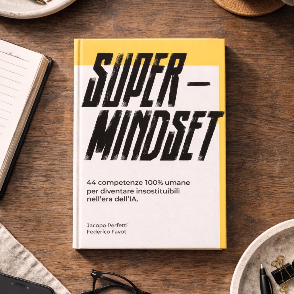 Copertina del libro Super Mindset di Jacopo Perfetti e Federico Favot